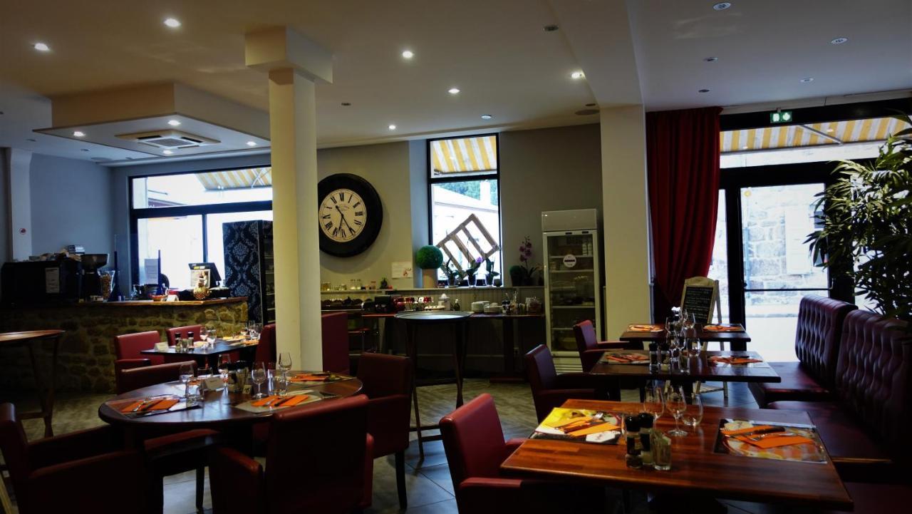 Hotel-Restaurant Des Voyageurs Le Cheylard Eksteriør bilde